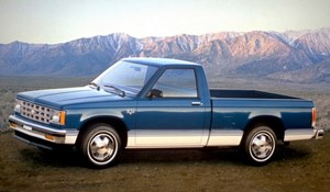Foto da primeira geração da Chevrolet S10 (1982-1993)
