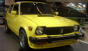 Foto da primeira geração do Honda Civic (1981-1986)