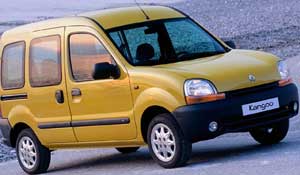 Foto da primeira geração do Renault Kangoo (1997-)